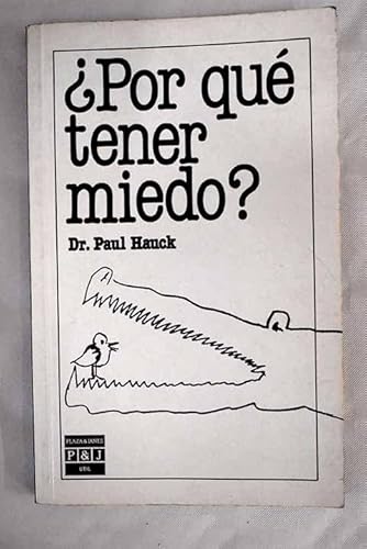 Portada del libro de ¿Por qué tener miedo?