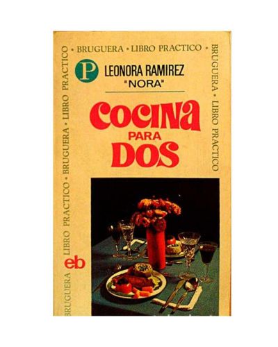 Portada del libro de Cocina para dos
