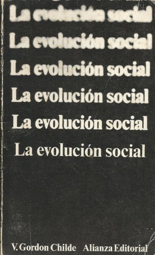 Portada del libro de La evolución social