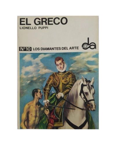 Portada del libro de El Greco. Los diamantes del arte nº 10.
