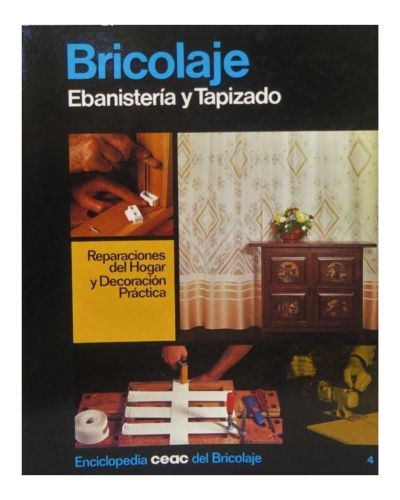 Portada del libro de Ebanisteria y tapizado