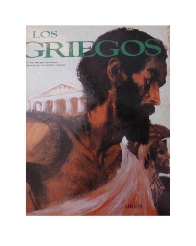 Portada del libro de Los griegos. Michel Massian, Argos
