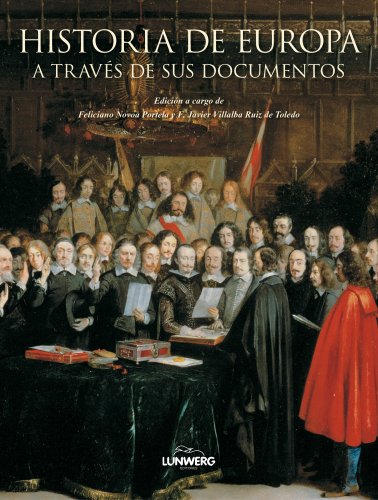 Portada del libro de Historia de Europa. A través de sus documentos
