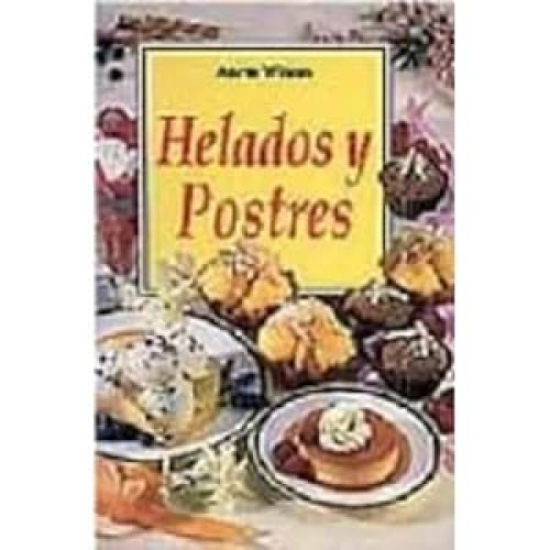 Portada del libro de Helados y postres