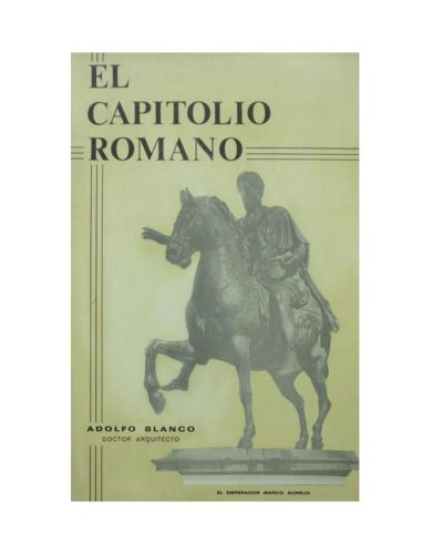 Portada del libro de El capitolio romano