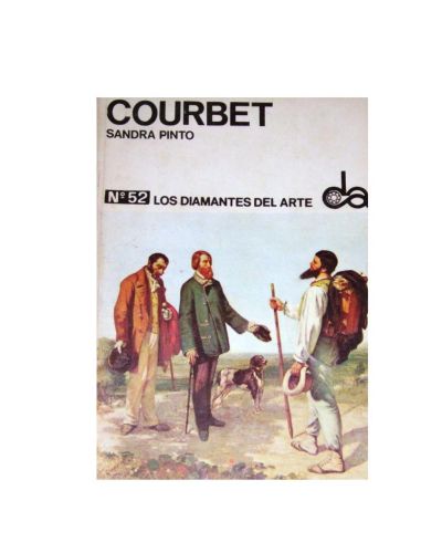 Portada del libro de PINTO, Sandra. Courbet (Los Diamantes del Arte ; 52)
