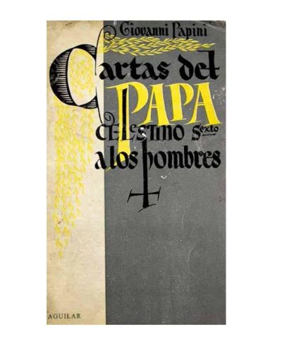 Portada del libro de Cartas del Papa Celestino VI a los hombres