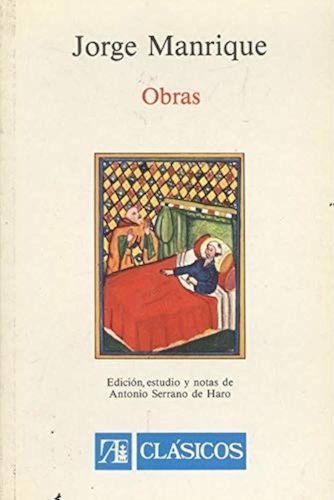 Portada del libro de Obras de Jorge Manrique