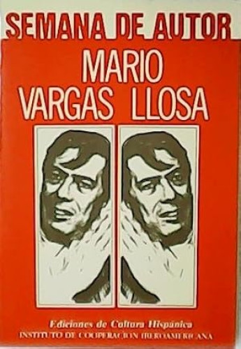 Portada del libro de Mario Vargas Llosa
