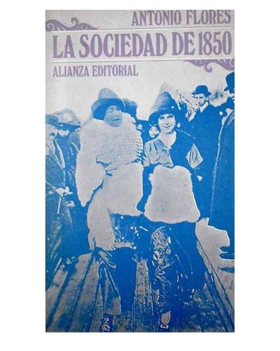 Portada del libro de La sociedad de 1850