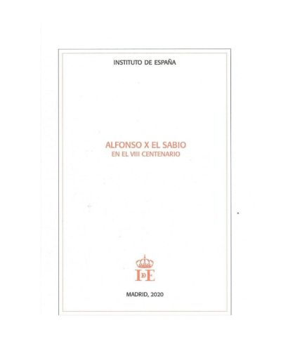 Portada del libro de Alfonso X el Sabio en el VIII Centenario