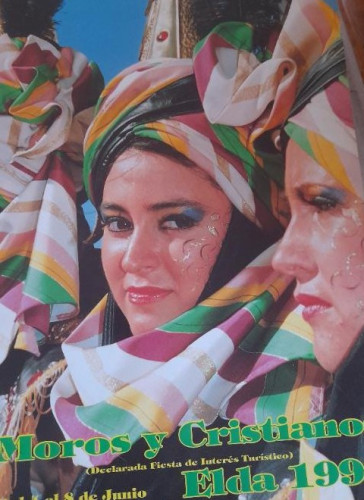 Portada del libro de Moros y cristianos Elda 1992 Del 4 al 8 de junio