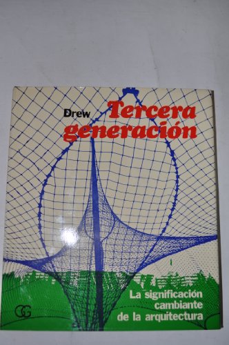 Portada del libro de Tercera generación