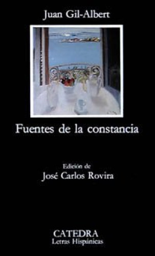 Portada del libro de Fuentes de la constancia