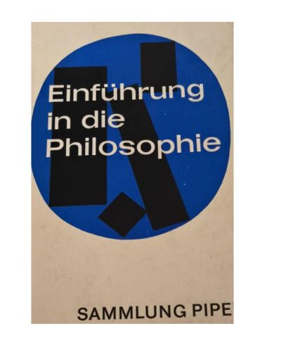 Portada del libro de Einfuhrung in die Philosophie