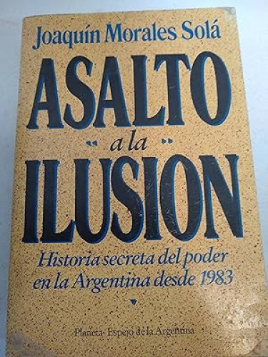 Portada del libro de Asalto a la ilusión