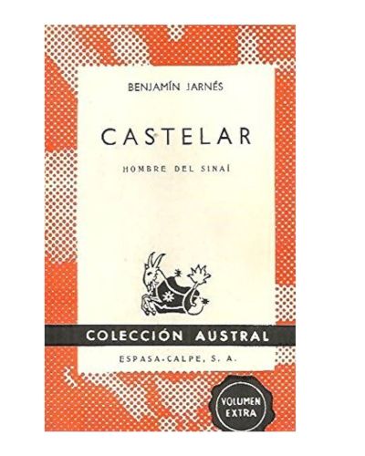 Portada del libro de CASTELAR. Hombre del Sinaí