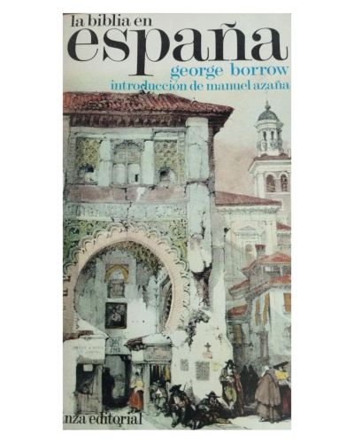 Portada del libro de La biblia en España