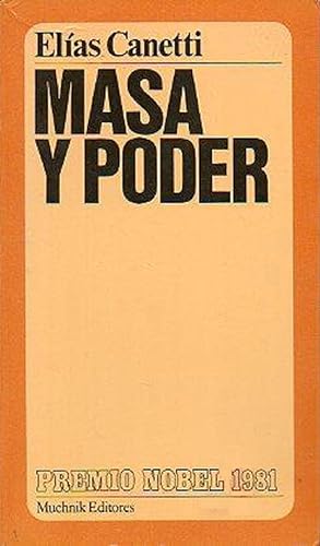 Portada del libro de Masa y poder