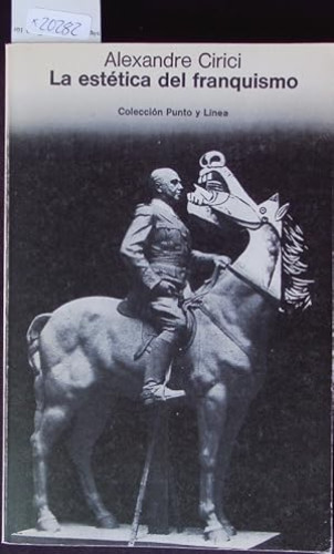 Portada del libro de La estética del franquismo
