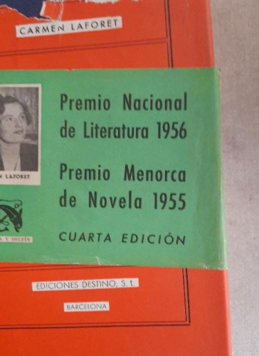 Portada del libro de LA MUJER NUEVA. - LAFORET, Carmen. DESTINO 1957 282pp