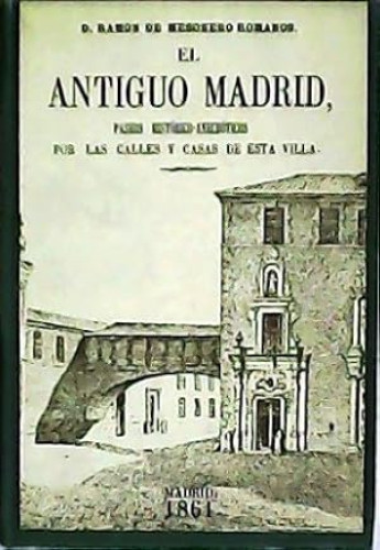 Portada del libro de El antiguo Madrid