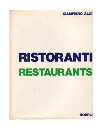 Portada del libro de Ristoranti-Restaurants