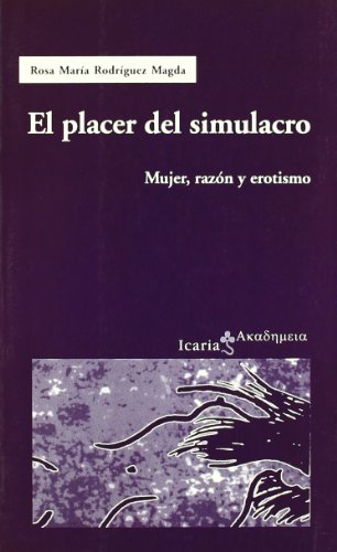 Portada del libro de EL PLACER DEL SIMULACRO