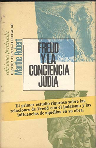 Portada del libro de Freud y la conciencia judía: De Edipo a Moisés