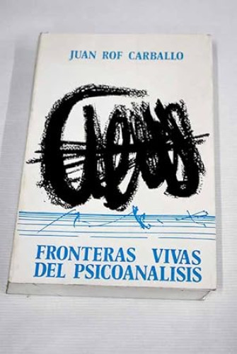 Portada del libro de Fronteras vivas del psicoanálisis