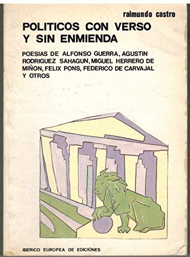 Portada del libro de Políticos con verso y sin enmienda