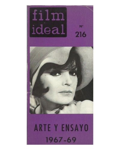 Portada del libro de FILM IDEAL Nº 216. Arte y Ensayo 1967-69. 