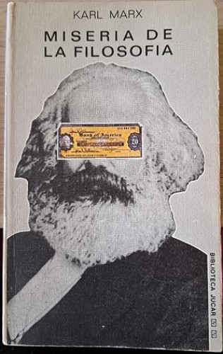 Portada del libro de Miseria de la filosofía