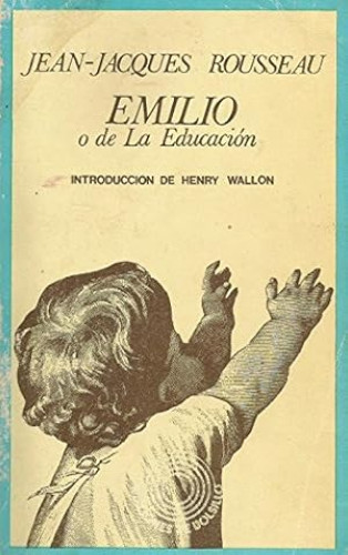 Portada del libro de Emilio o de la educación