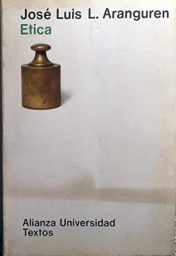Portada del libro de Ética