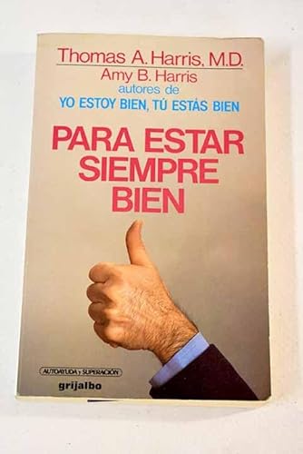Portada del libro de Para estar siempre bien