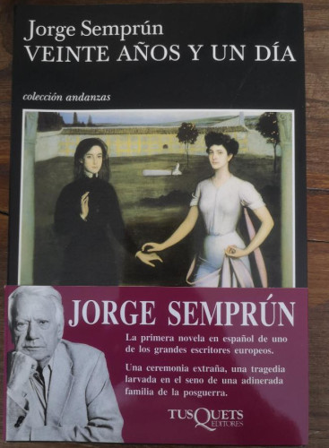 Portada del libro de Veinte años y un día: 3a edicion: 11 (Andanzas)