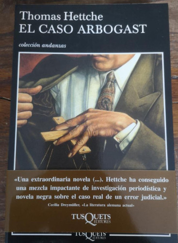 Portada del libro de El caso Arbogast: 11 (Andanzas)