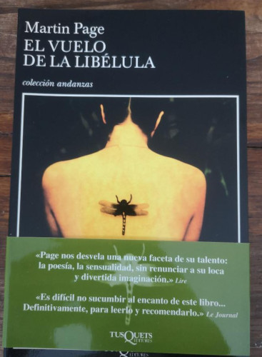 Portada del libro de El vuelo de la libélula (Andanzas)