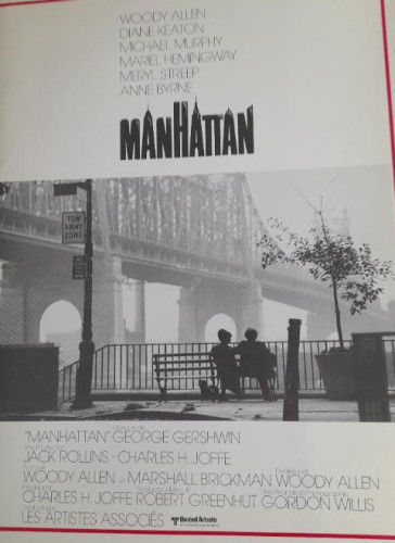 Portada del libro de CARPETA PRENSA FESTIVAL DE CANNES MANHATTAN w. Allen 1979 16 páginas