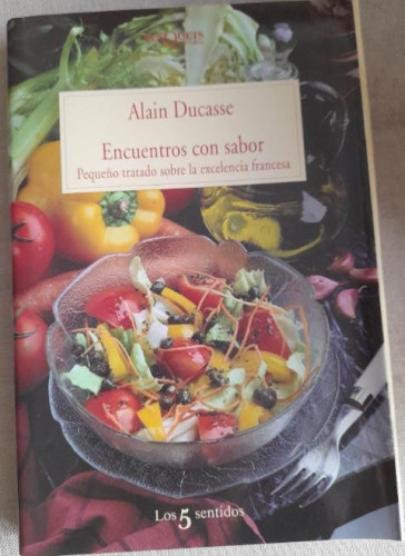 Portada del libro de Encuentros con sabor (Los Cinco Sentidos)