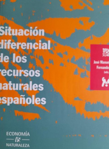 Portada del libro de Situación diferencial de los recursos naturales españoles