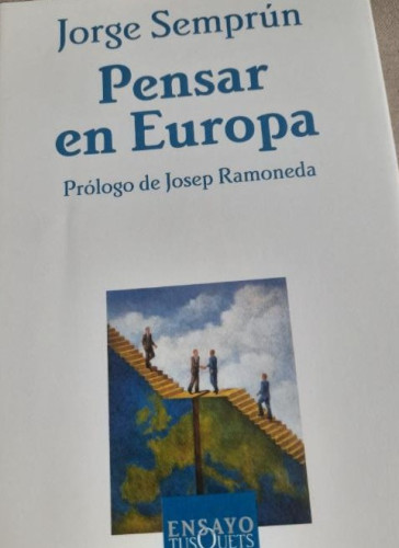 Portada del libro de Pensar en Europa (Ensayo)