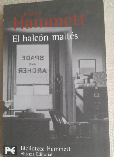 Portada del libro de El halcón maltés (El Libro De Bolsillo - Bibliotecas De Autor - Biblioteca Hammett)