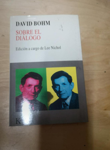 Portada del libro de Sobre el diálogo (Nueva Ciencia)