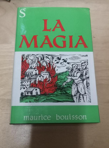 Portada del libro de La magia: riti e storia.