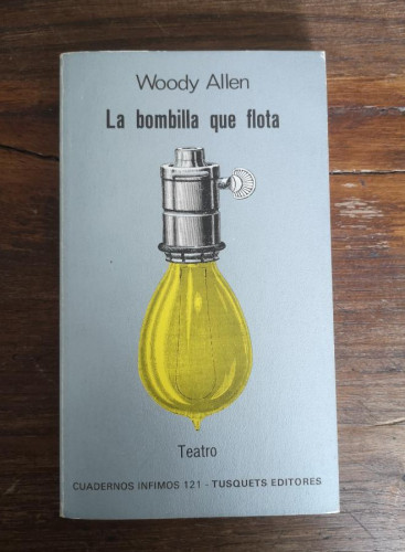 Portada del libro de La bombilla que flota (Cuadernos Infimos)