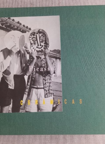 Portada del libro de Picasso Cerámicas. VVAA. Exposición Caja san Fernando Sevilla. 2000 1446pp