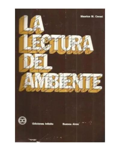 Portada del libro de LA LECTURA DEL AMBIENTE 