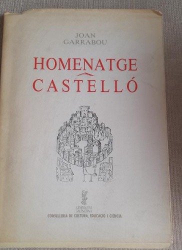 Portada del libro de Homenatge a Castelló - GARRABOU, Joan